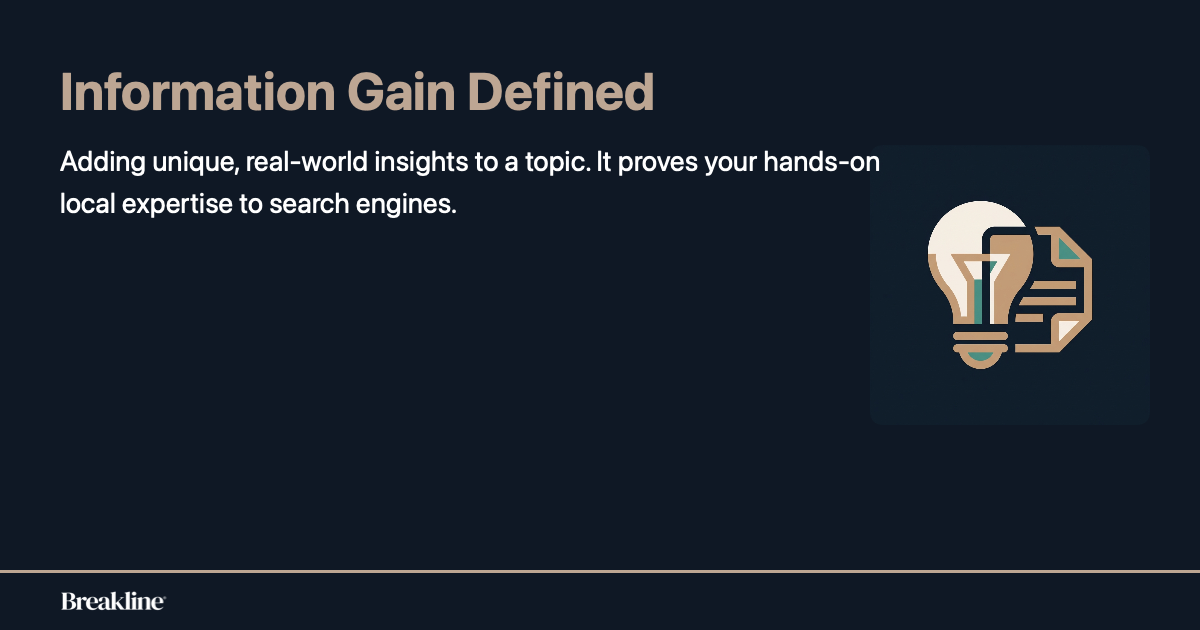 information-gain-seo-definition
